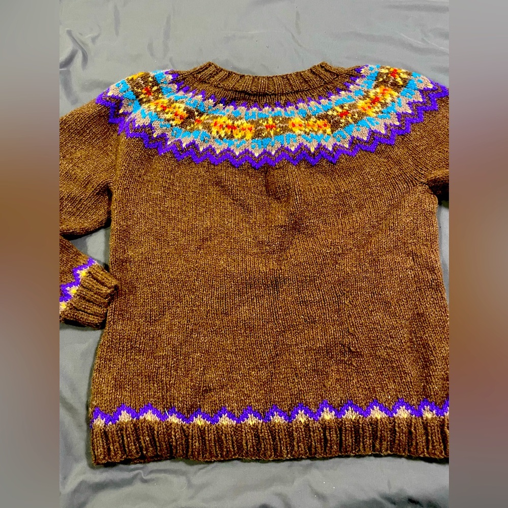 EUC Fair Isle Wool Sweater - Picture 4 of 9